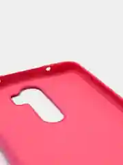 Вишнёвый чехол Xiaomi Redmi Note 8 Pro, Сяоми Редми Нот 8 Про, силиконовый с закрытым низом