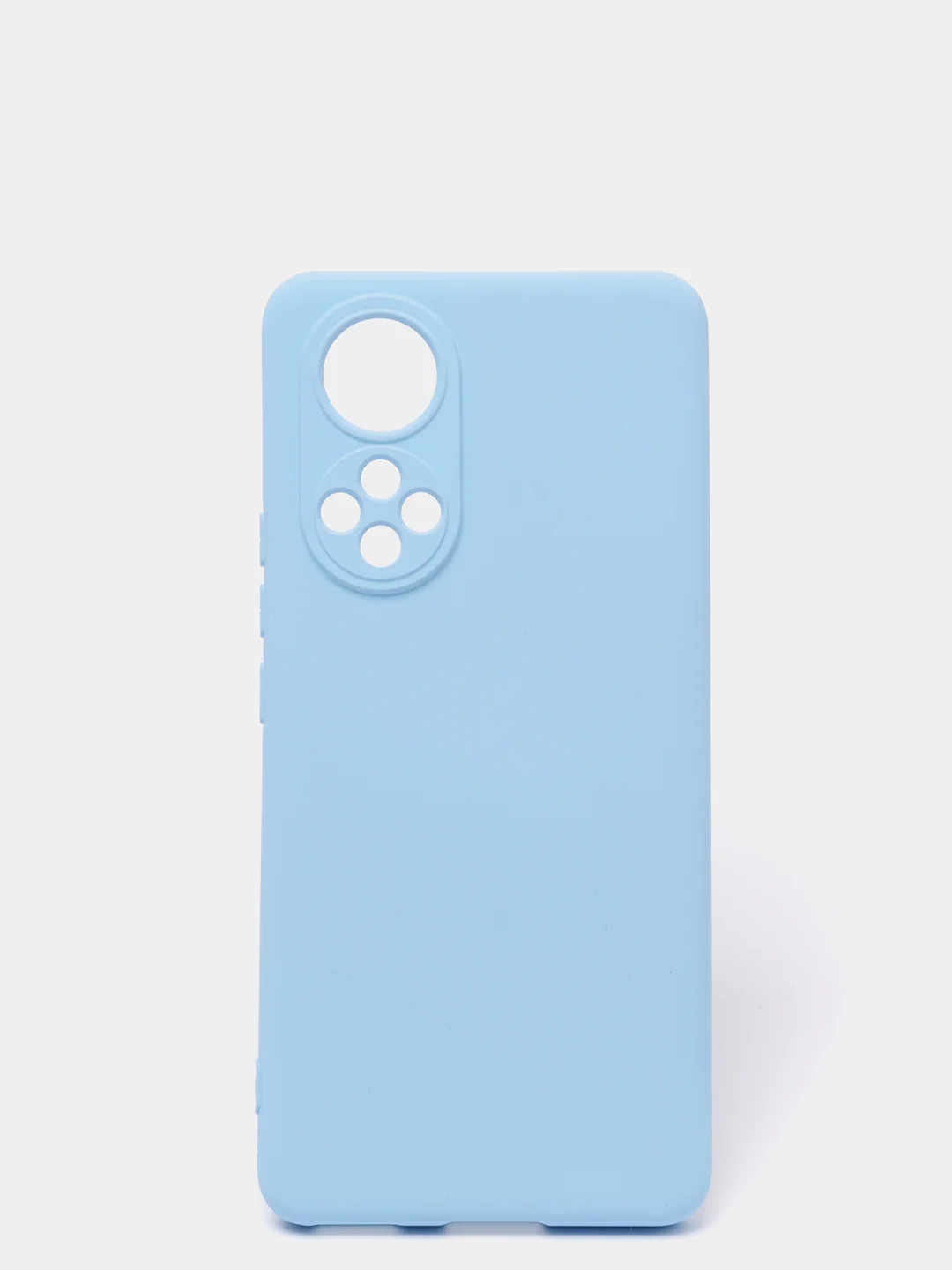 Небесно-голубой чехол Honor 50, Huawei Nova 9, Хонор 50, Хуавей Нова 9, Silicone Cover, силиконовый