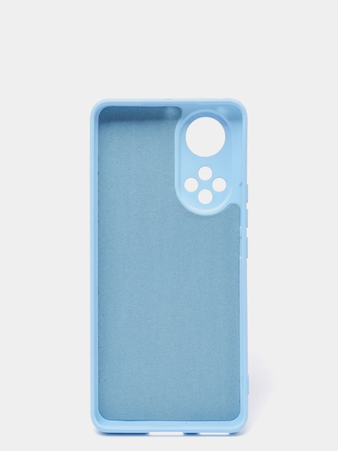 Небесно-голубой чехол Honor 50, Huawei Nova 9, Хонор 50, Хуавей Нова 9, Silicone Cover, силиконовый