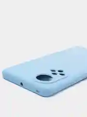Небесно-голубой чехол Honor 50, Huawei Nova 9, Хонор 50, Хуавей Нова 9, Silicone Cover, силиконовый