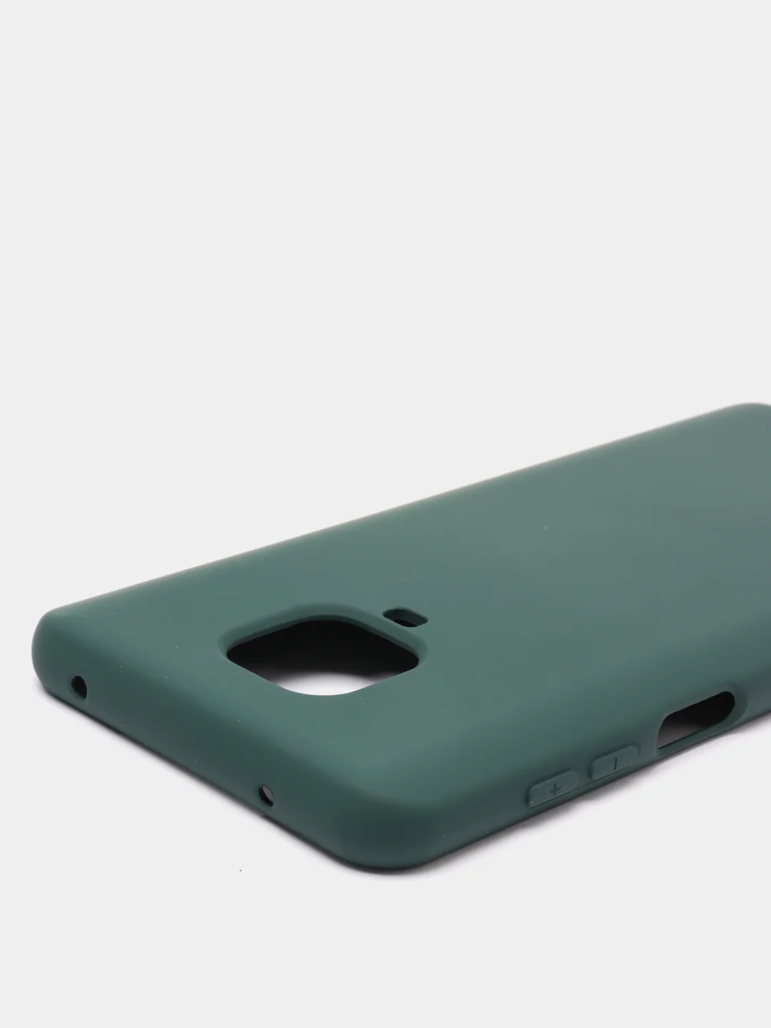 Зеленый чехол Xiaomi Redmi Note 9S / Note 9 Pro / Note 9 Pro Max, Редми Нот 9 Про Макс силиконовый