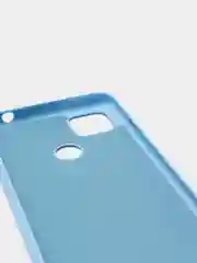 Небесно-голубой чехол Silicone Cove Xiaomi Redmi 9C, Redmi 9C NFC, Redmi 10A силиконовый, с закрытым низом