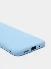 Небесно-голубой чехол Silicone Cove Xiaomi Redmi 9C, Redmi 9C NFC, Redmi 10A силиконовый, с закрытым низом