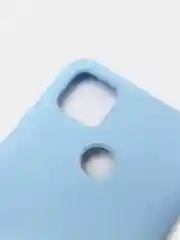 Небесно-голубой чехол Silicone Cove Xiaomi Redmi 9C, Redmi 9C NFC, Redmi 10A силиконовый, с закрытым низом