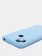 Небесно-голубой чехол Silicone Cove Xiaomi Redmi 9C, Redmi 9C NFC, Redmi 10A силиконовый, с закрытым низом