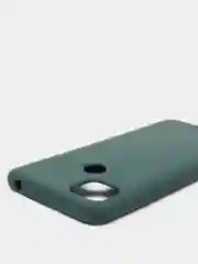 Зеленый чехол Silicone Cove Xiaomi Redmi 9C, Redmi 9C NFC, Redmi 10A силиконовый, с закрытым низом