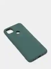 Зеленый чехол Silicone Cove Xiaomi Redmi 9C, Redmi 9C NFC, Redmi 10A силиконовый, с закрытым низом