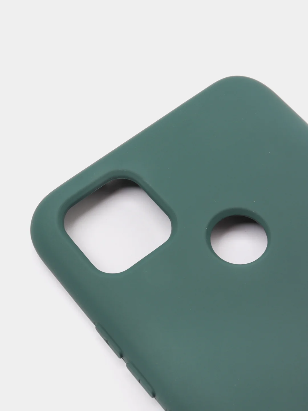 Зеленый чехол Silicone Cove Xiaomi Redmi 9C, Redmi 9C NFC, Redmi 10A силиконовый, с закрытым низом