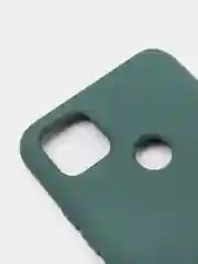 Зеленый чехол Silicone Cove Xiaomi Redmi 9C, Redmi 9C NFC, Redmi 10A силиконовый, с закрытым низом