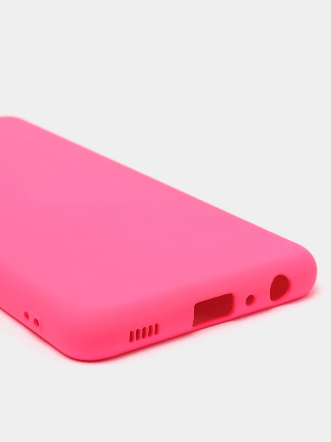 Фуксия чехол Samsung Galaxy A32 (4G), Галакси А32 4G силиконовый Silicone Cover с закрытым низом