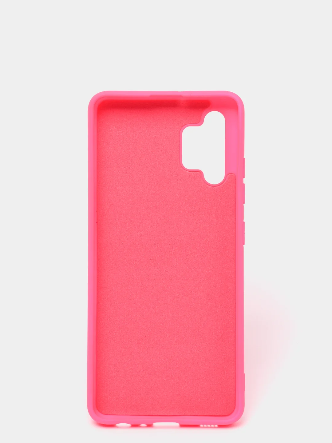 Фуксия чехол Samsung Galaxy A32 (4G), Галакси А32 4G силиконовый Silicone Cover с закрытым низом