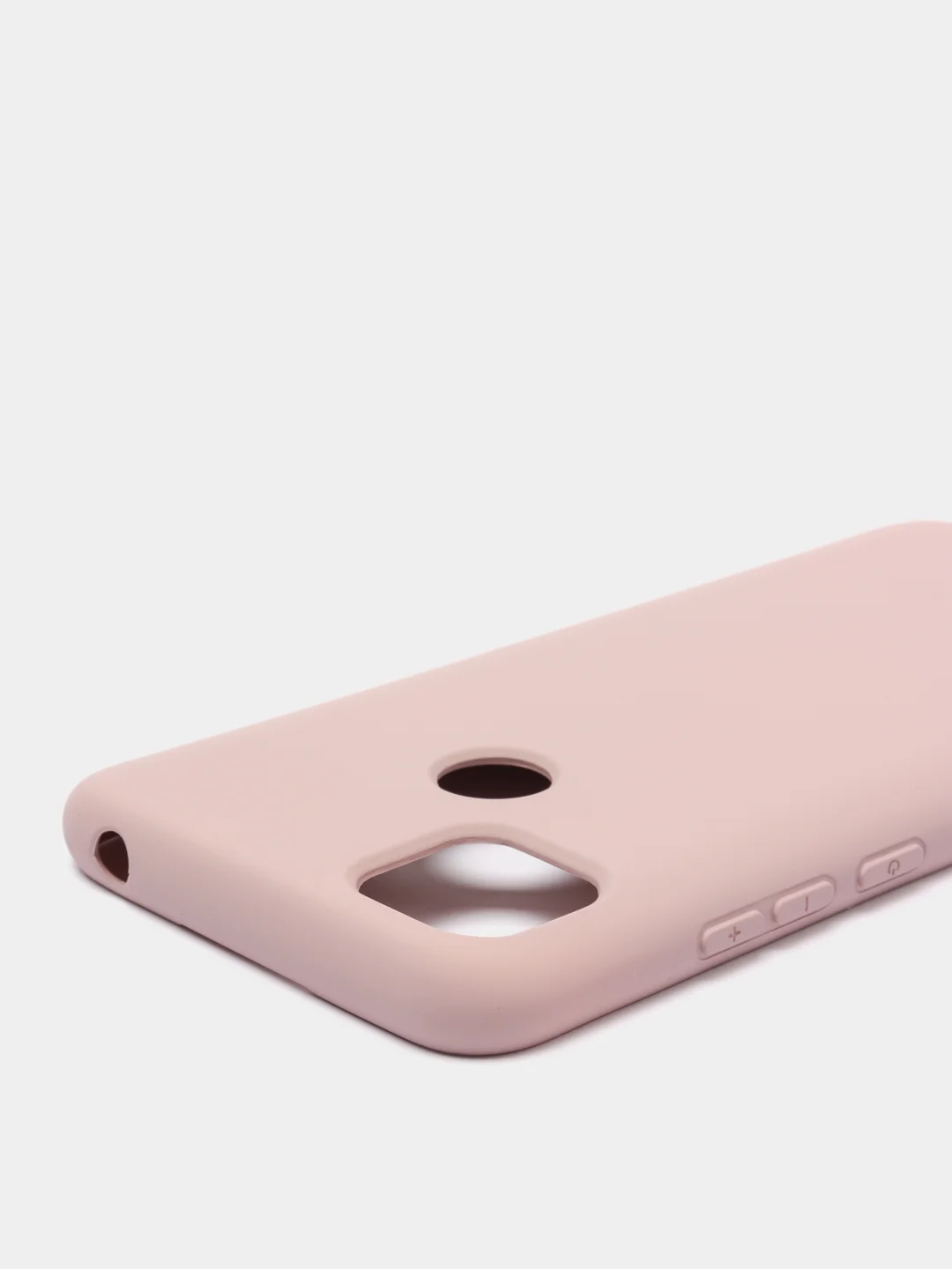 Бежевый чехол Silicone Cove Xiaomi Redmi 9C, Redmi 9C NFC, Redmi 10A силиконовый, с закрытым низом