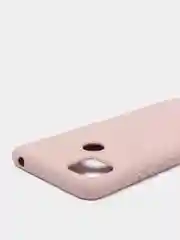 Бежевый чехол Silicone Cove Xiaomi Redmi 9C, Redmi 9C NFC, Redmi 10A силиконовый, с закрытым низом