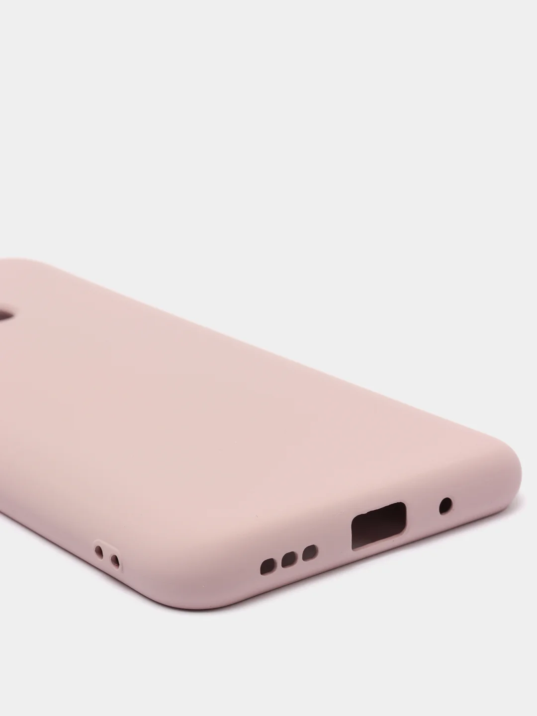 Бежевый чехол Silicone Cove Xiaomi Redmi 9C, Redmi 9C NFC, Redmi 10A силиконовый, с закрытым низом