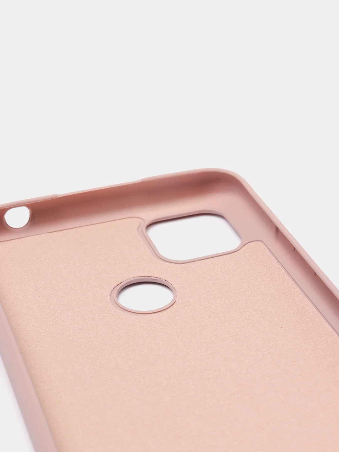 Бежевый чехол Silicone Cove Xiaomi Redmi 9C, Redmi 9C NFC, Redmi 10A силиконовый, с закрытым низом