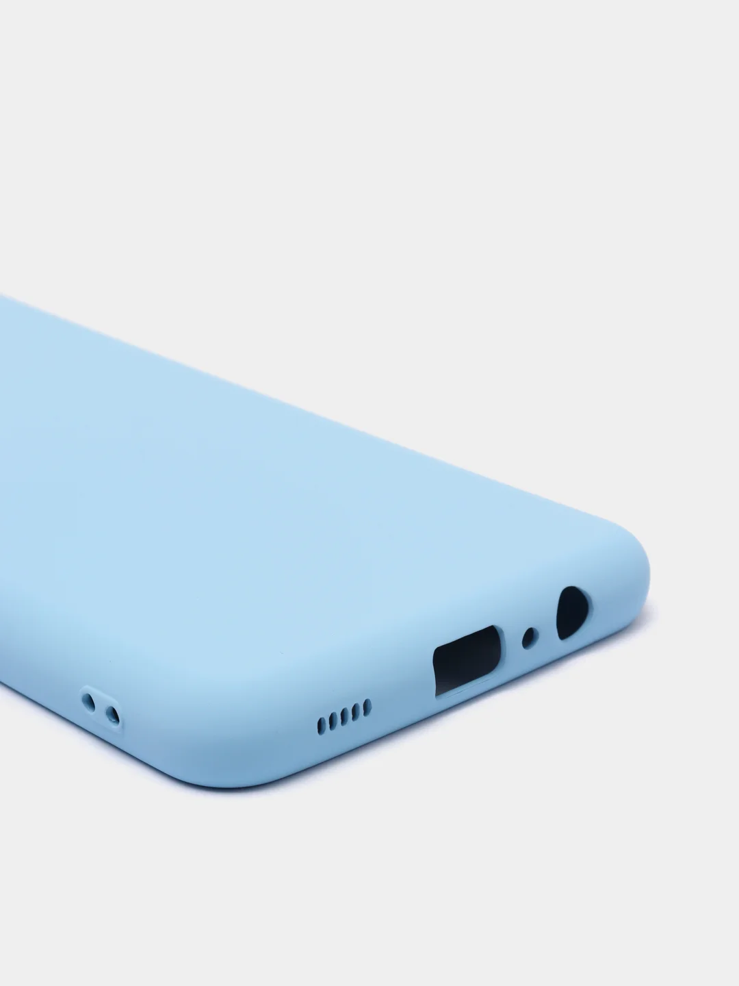 Ледяной чехол Samsung Galaxy A12 / M12, Галакси А12, силиконовый Silicone Cover с закрытым низом