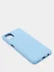 Ледяной чехол Samsung Galaxy A12 / M12, Галакси А12, силиконовый Silicone Cover с закрытым низом