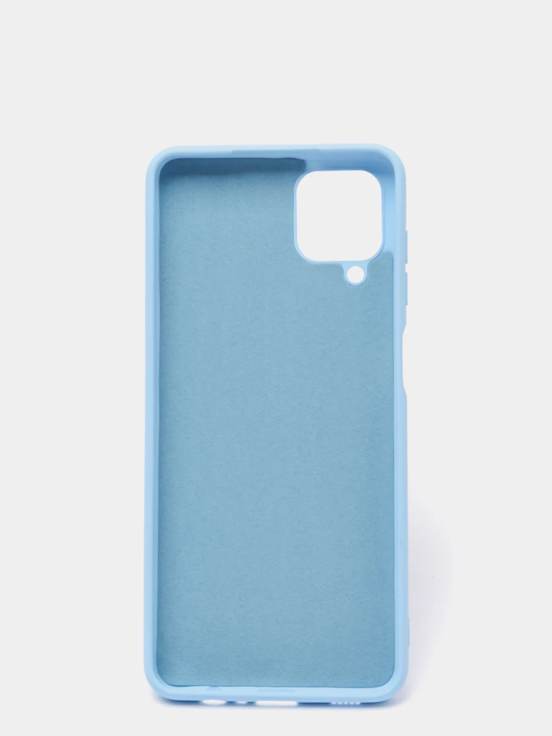 Ледяной чехол Samsung Galaxy A12 / M12, Галакси А12, силиконовый Silicone Cover с закрытым низом