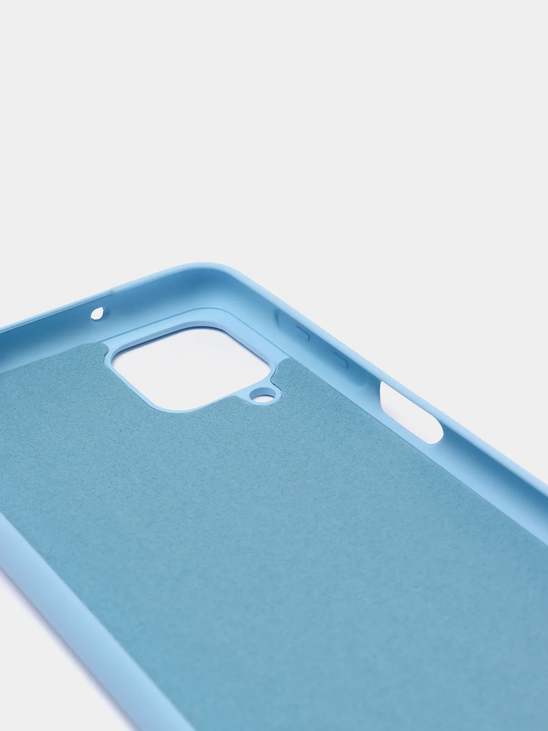 Ледяной чехол Samsung Galaxy A12 / M12, Галакси А12, силиконовый Silicone Cover с закрытым низом