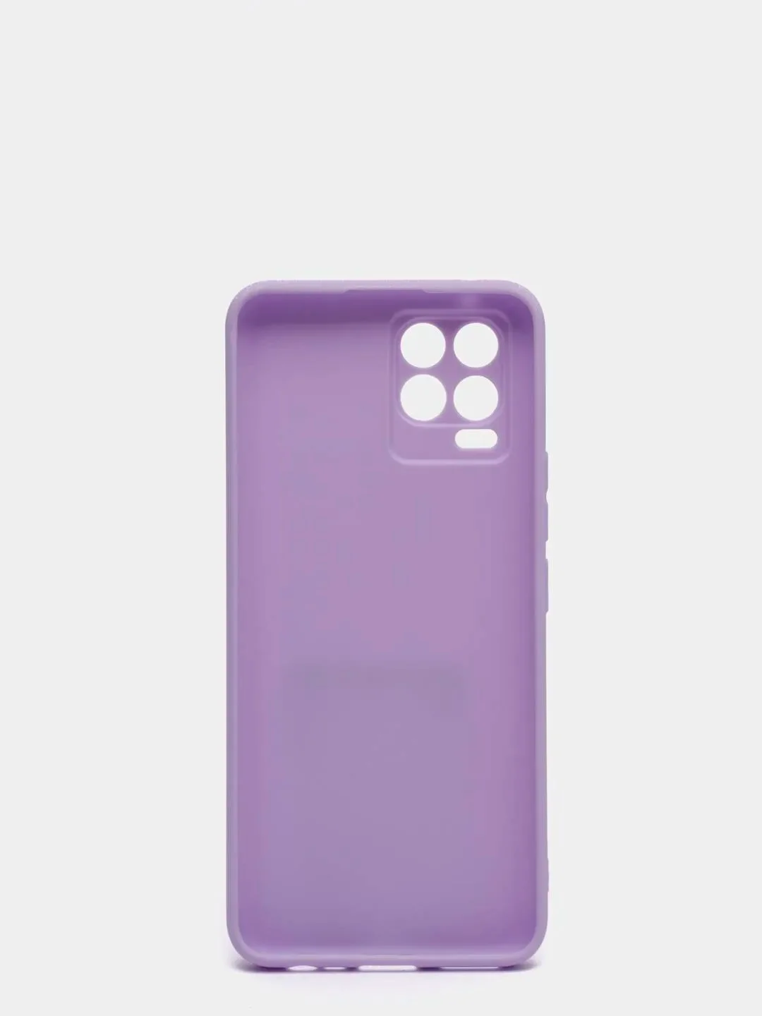 Фиолетовый чехол для Realme 8 / Realme 8 Pro силиконовый матовый, цветной