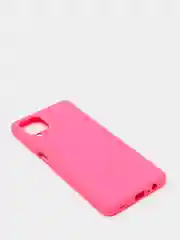 Тёмно-розовый чехол Samsung Galaxy A12 / M12, Галакси А12, силиконовый Silicone Cover с закрытым низом