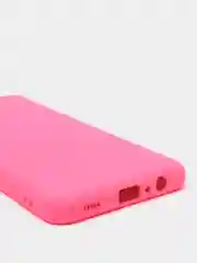 Тёмно-розовый чехол Samsung Galaxy A12 / M12, Галакси А12, силиконовый Silicone Cover с закрытым низом