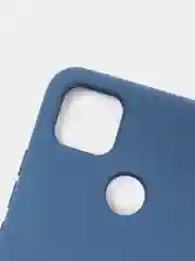 Индиго чехол Silicone Cove Xiaomi Redmi 9C, Redmi 9C NFC, Redmi 10A силиконовый, с закрытым низом