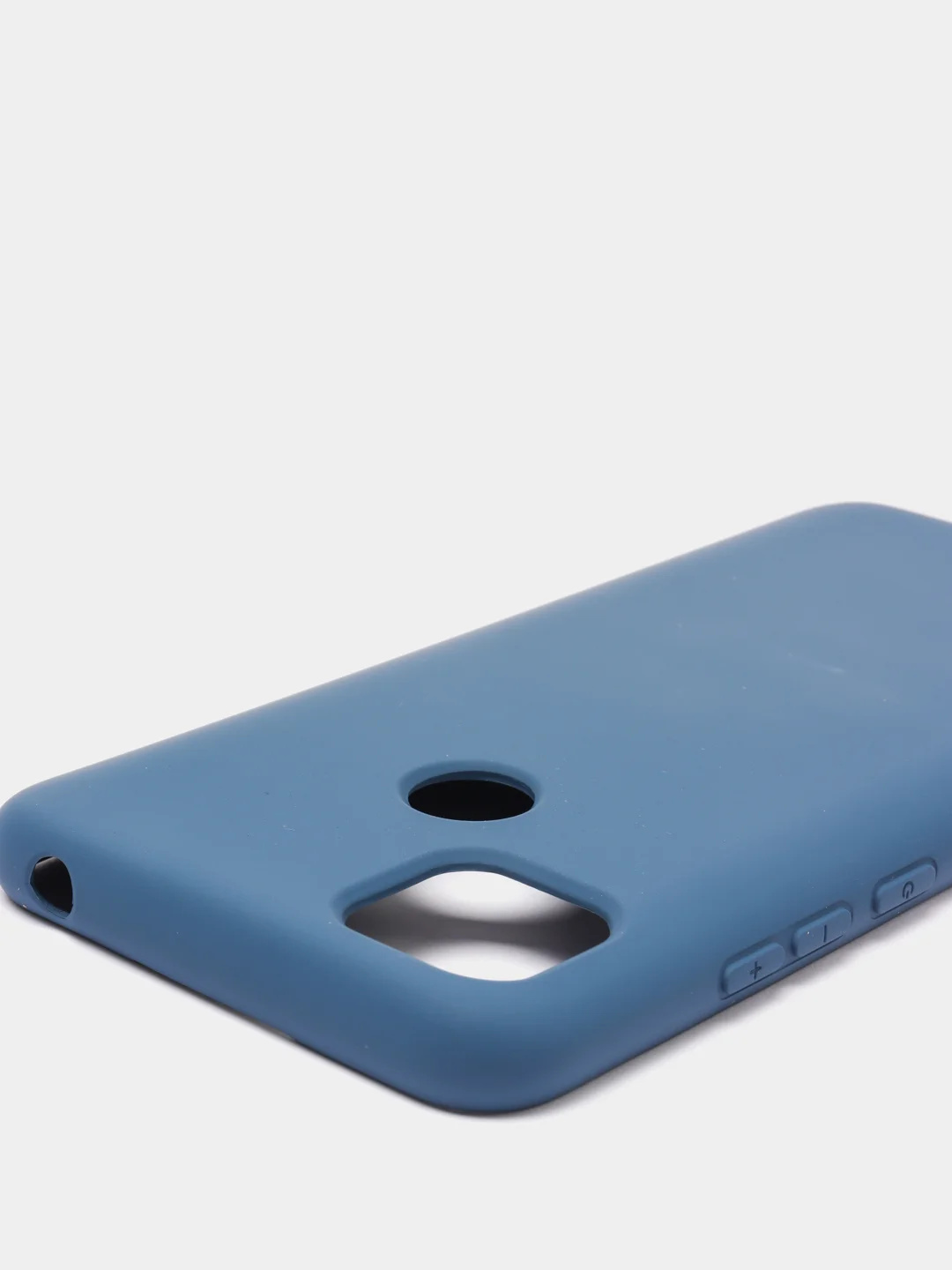 Индиго чехол Silicone Cove Xiaomi Redmi 9C, Redmi 9C NFC, Redmi 10A силиконовый, с закрытым низом