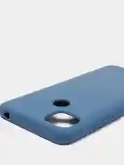 Индиго чехол Silicone Cove Xiaomi Redmi 9C, Redmi 9C NFC, Redmi 10A силиконовый, с закрытым низом