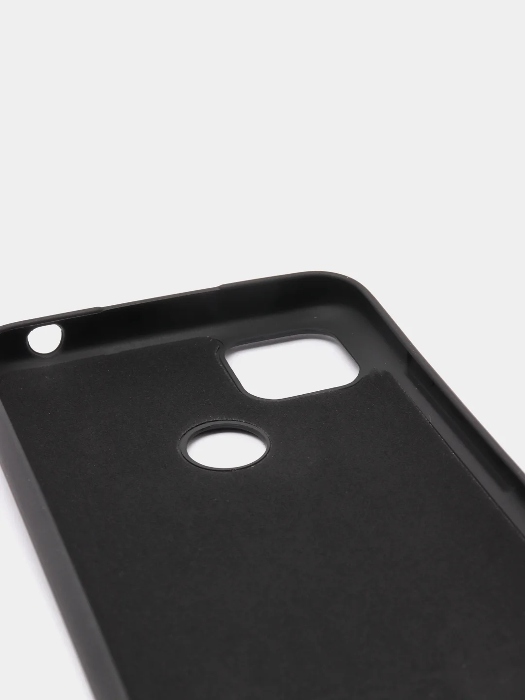Угольный чехол Silicone Cove Xiaomi Redmi 9C, Redmi 9C NFC, Redmi 10A силиконовый, с закрытым низом