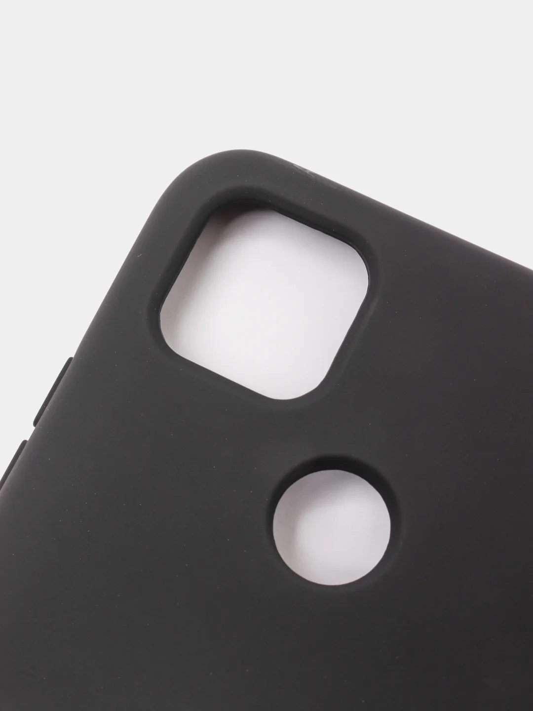 Угольный чехол Silicone Cove Xiaomi Redmi 9C, Redmi 9C NFC, Redmi 10A силиконовый, с закрытым низом