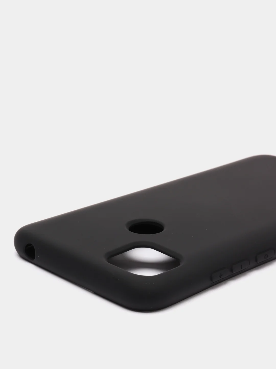 Угольный чехол Silicone Cove Xiaomi Redmi 9C, Redmi 9C NFC, Redmi 10A силиконовый, с закрытым низом