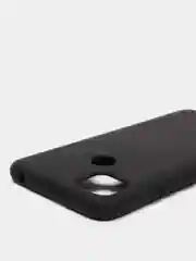Угольный чехол Silicone Cove Xiaomi Redmi 9C, Redmi 9C NFC, Redmi 10A силиконовый, с закрытым низом