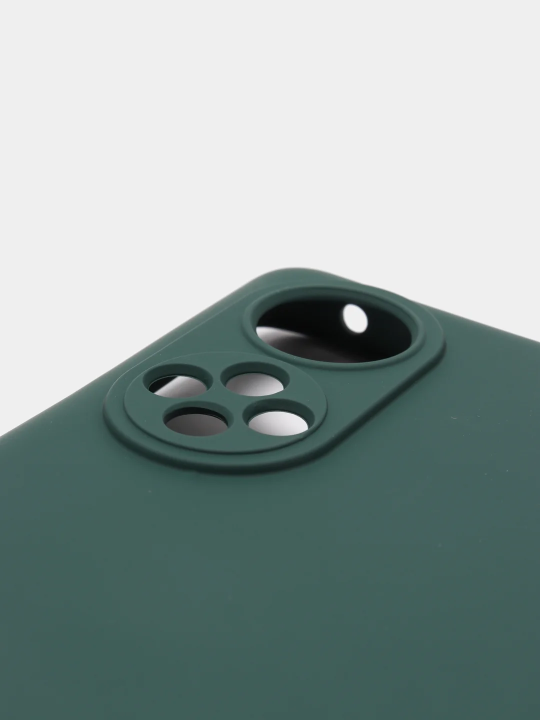 Зеленый чехол Honor 50, Huawei Nova 9, Хонор 50, Хуавей Нова 9, Silicone Cover, силиконовый