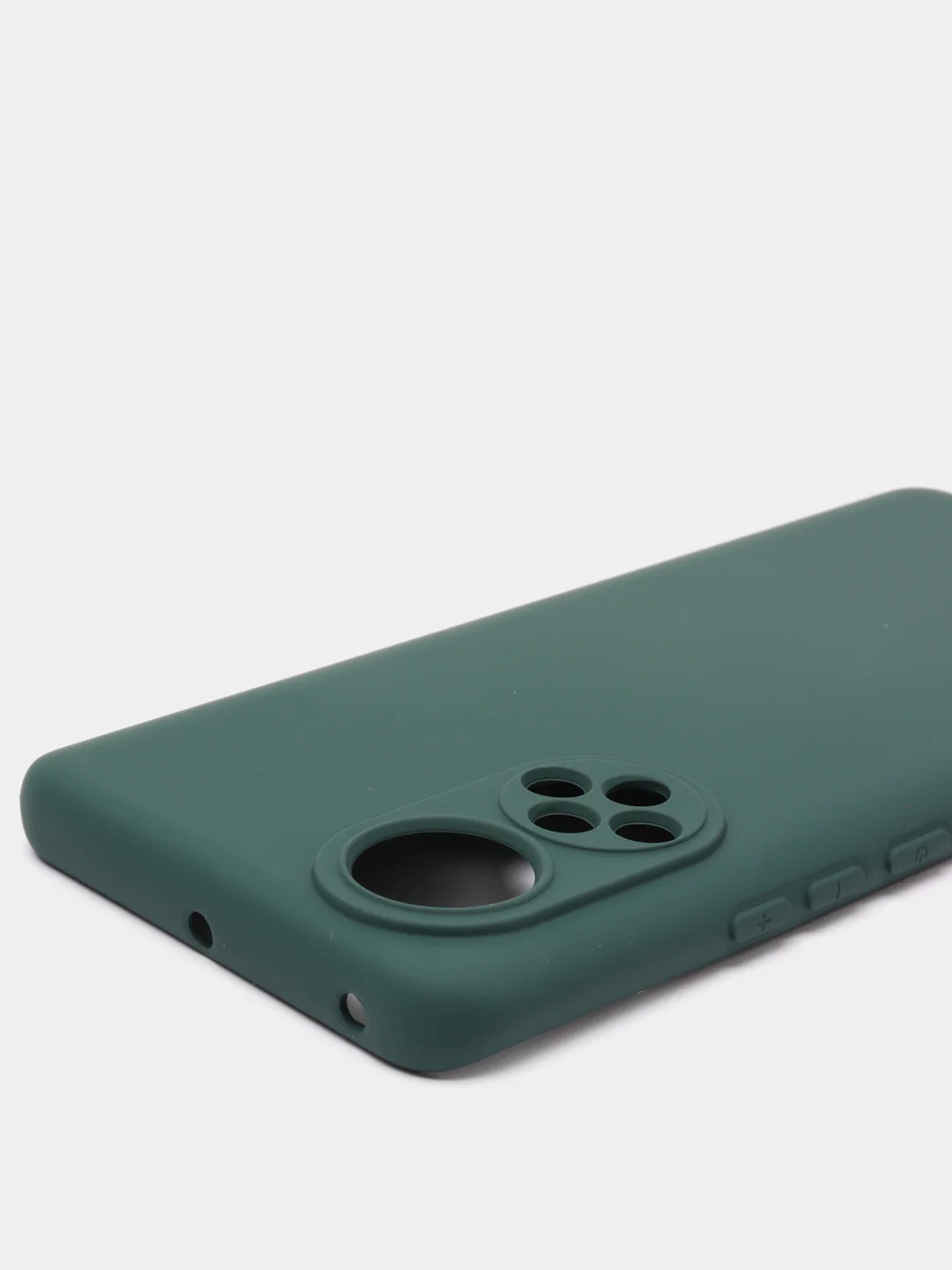 Зеленый чехол Honor 50, Huawei Nova 9, Хонор 50, Хуавей Нова 9, Silicone Cover, силиконовый