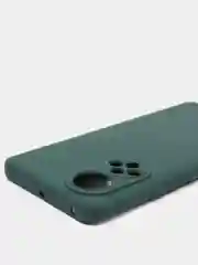 Зеленый чехол Honor 50, Huawei Nova 9, Хонор 50, Хуавей Нова 9, Silicone Cover, силиконовый