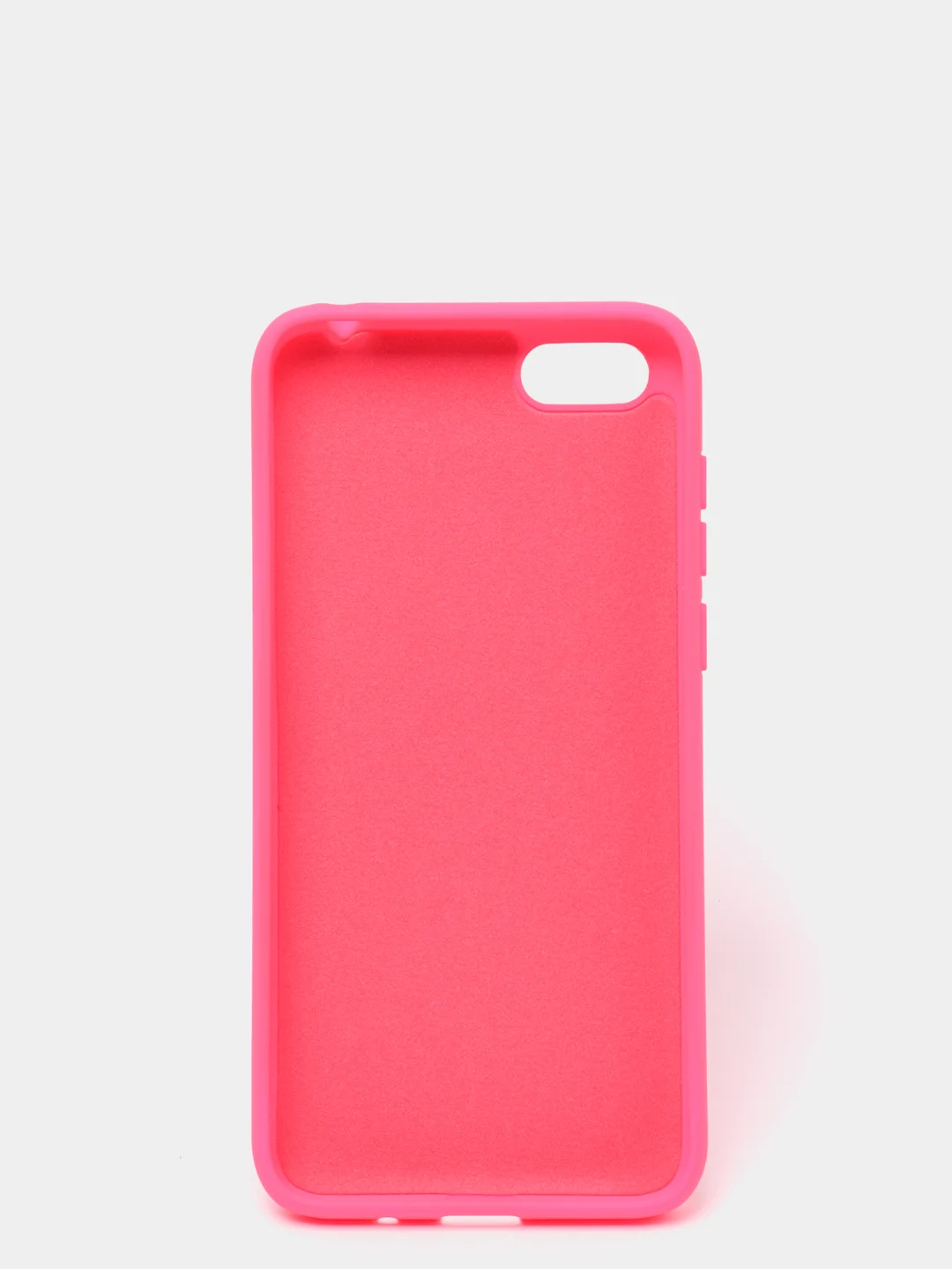 Фуксия чехол Honor 7A, 7A Prime, 7S, Huawei Y5 2018, Y5 Lite, Y5 Prime с подкладом Silicone Cover