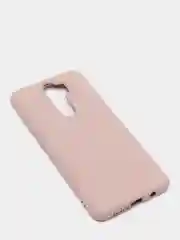 Бежевый чехол Xiaomi Redmi Note 8 Pro, Сяоми Редми Нот 8 Про, силиконовый с закрытым низом