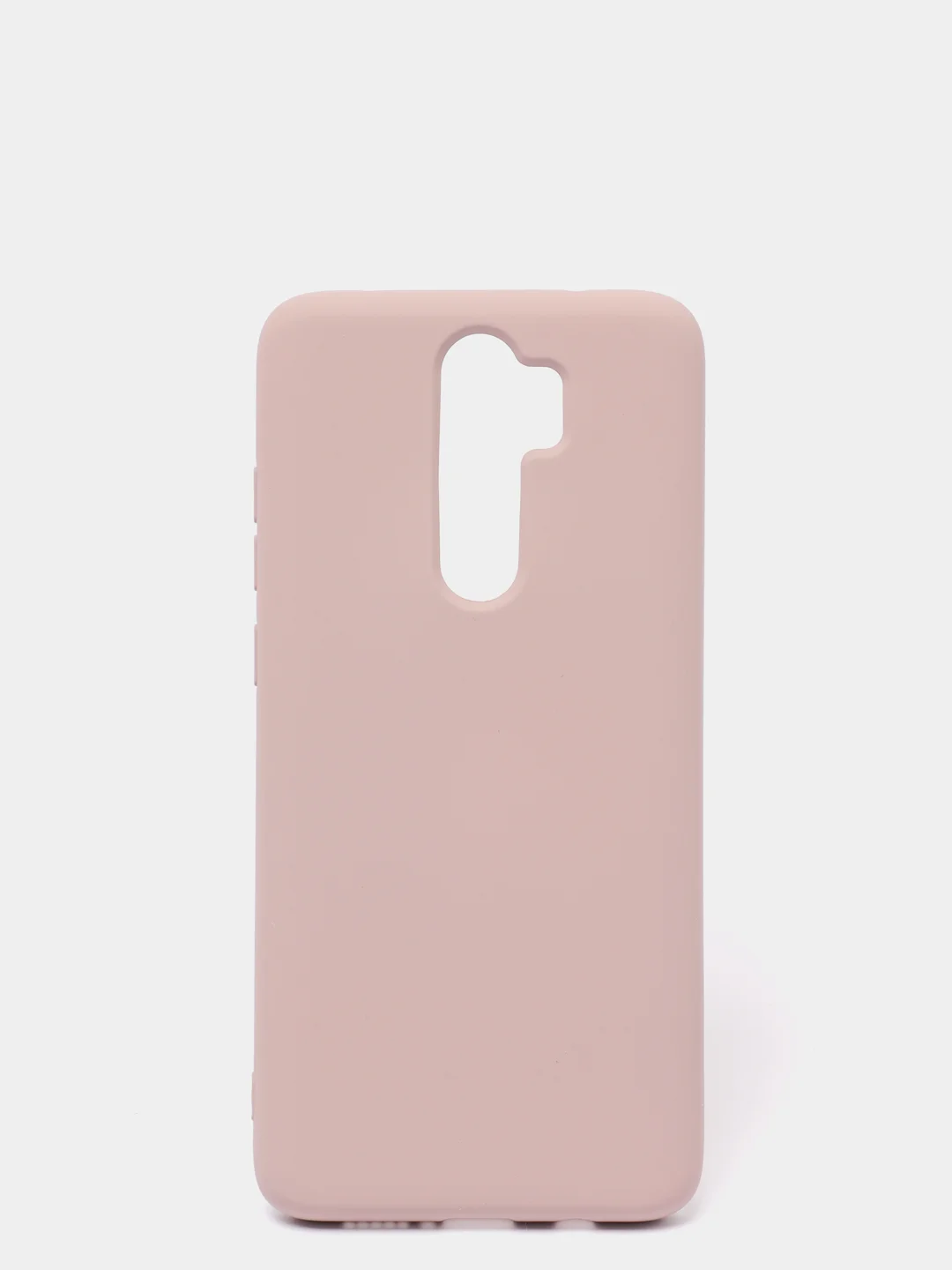 Бежевый чехол Xiaomi Redmi Note 8 Pro, Сяоми Редми Нот 8 Про, силиконовый с закрытым низом