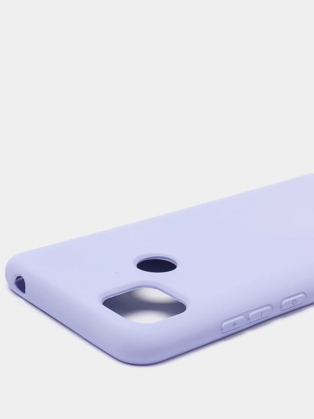 Сиреневый чехол Silicone Cove Xiaomi Redmi 9C, Redmi 9C NFC, Redmi 10A силиконовый, с закрытым низом