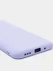 Сиреневый чехол Silicone Cove Xiaomi Redmi 9C, Redmi 9C NFC, Redmi 10A силиконовый, с закрытым низом