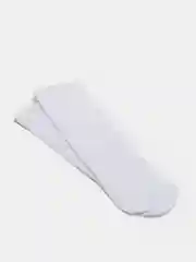 Белый гольфы детские, без рисунка, унисекс