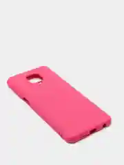 Тёмно-розовый чехол Xiaomi Redmi Note 9S / Note 9 Pro / Note 9 Pro Max, Редми Нот 9 Про Макс силиконовый
