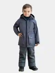 Серый куртка для мальчика, демисезонная, Arctic kids