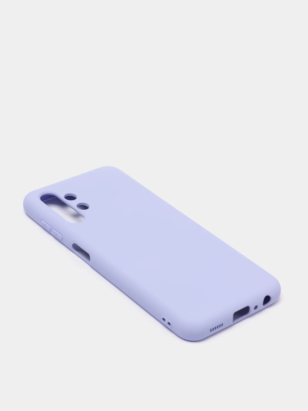 Лавандовый чехол силиконовый для Samsung Galaxy A13 4G