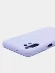 Лавандовый чехол силиконовый для Samsung Galaxy A13 4G