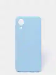 Голубой чехол для Samsung Galaxy A03 Core, силиконовый