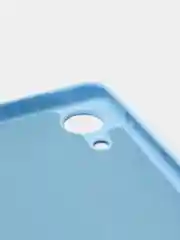 Голубой чехол для Samsung Galaxy A03 Core, силиконовый