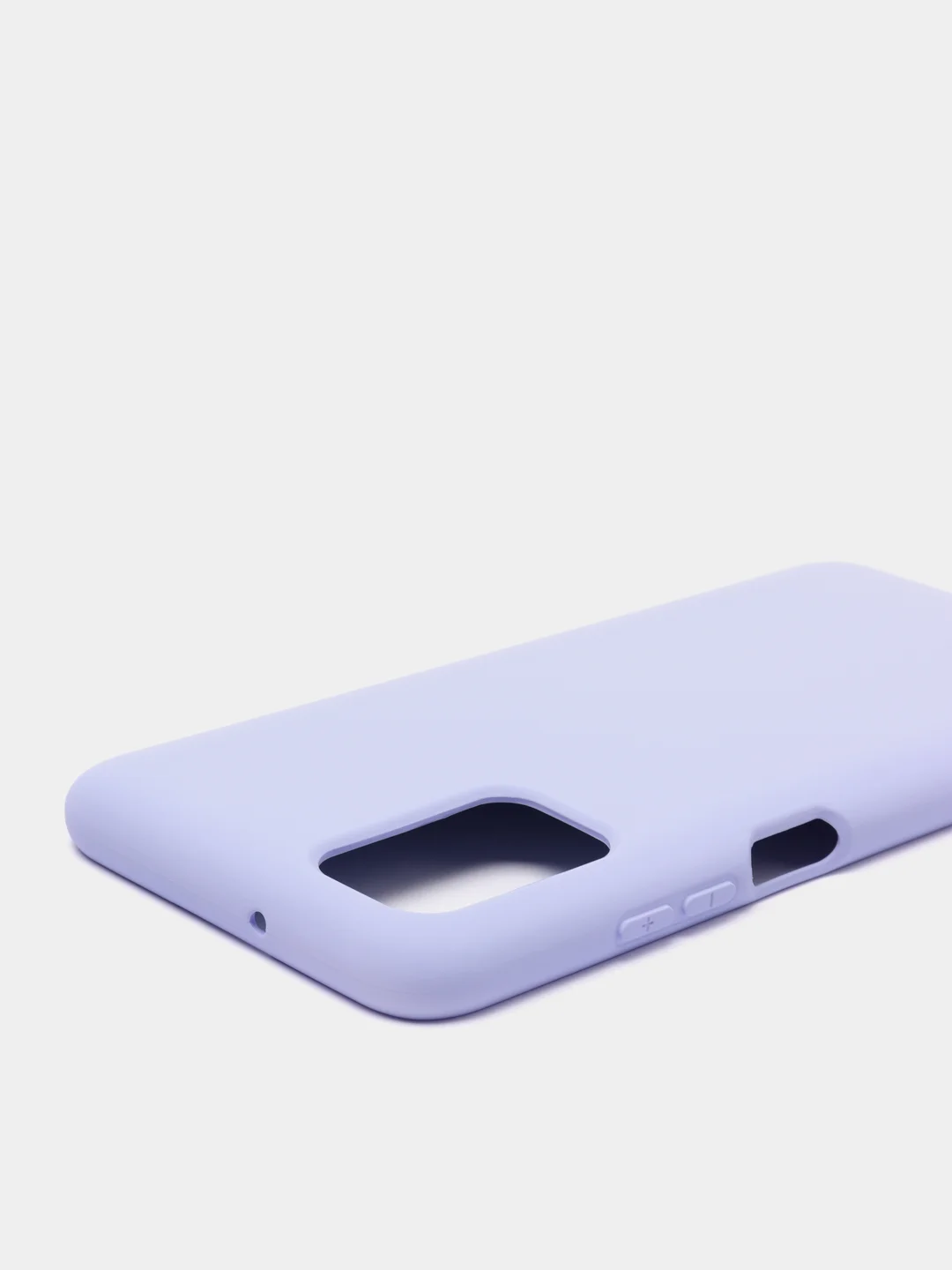 Лавандовый чехол силиконовый для Samsung Galaxy A03s