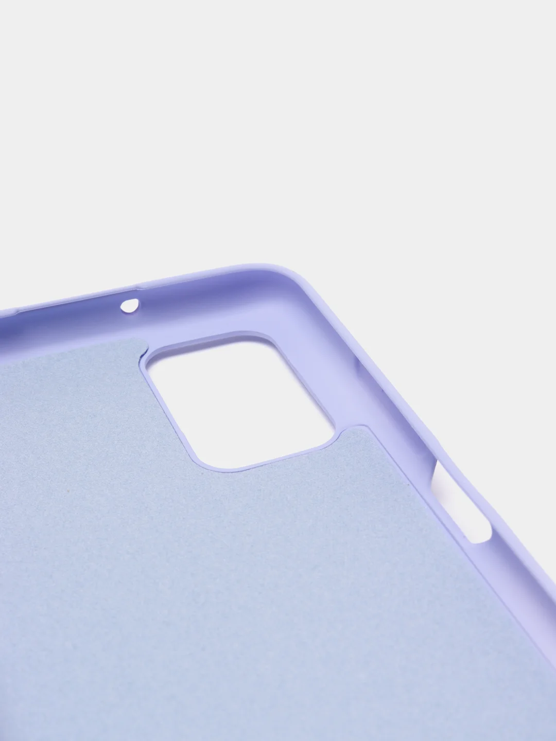 Лавандовый чехол силиконовый для Samsung Galaxy A03s